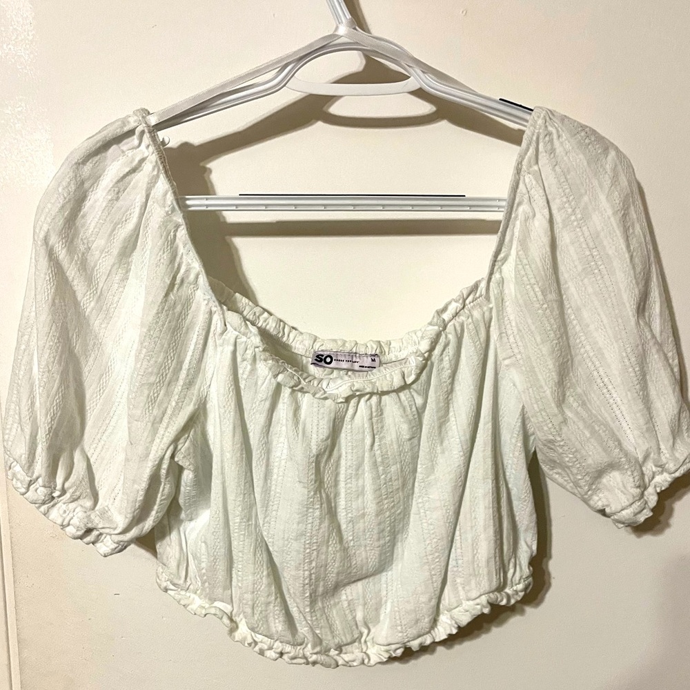 Cropped blouse